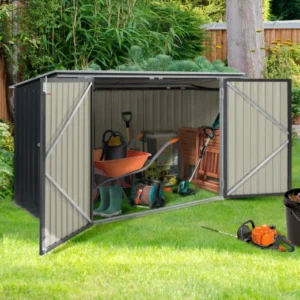 ABRI DE JARDIN EN MÉTAL VERROUILLABLE – Prix d’usine