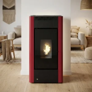 Poêle à Granulés avec Kit Ventouse 9 kW Maria - Neuf - Destockage