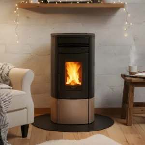 Poêle à Granulés Silencieux 12 kW Noris Plus - Neuf - Destockage